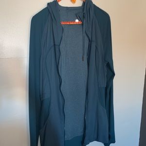 Lululemon Teal Jacket/hoodie